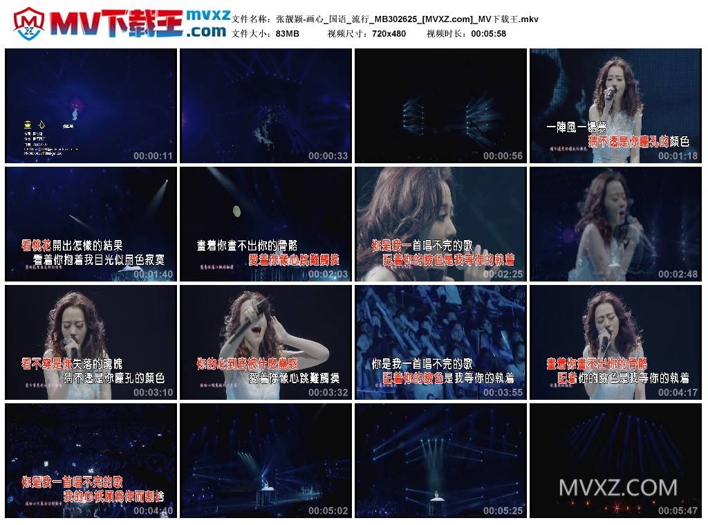 张靓颖-画心_国语_流行_MB302625